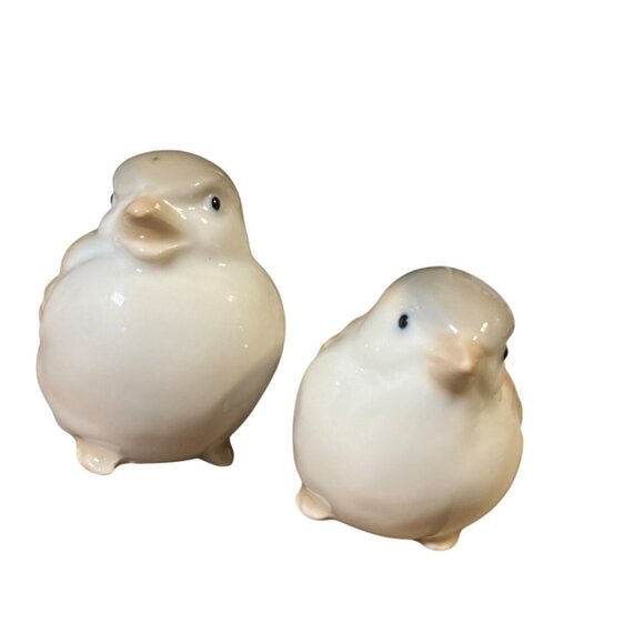 Ceramic Bird Figurines Set Of 2  Decorative Home Accent Collectibles - Picture 7 of 9